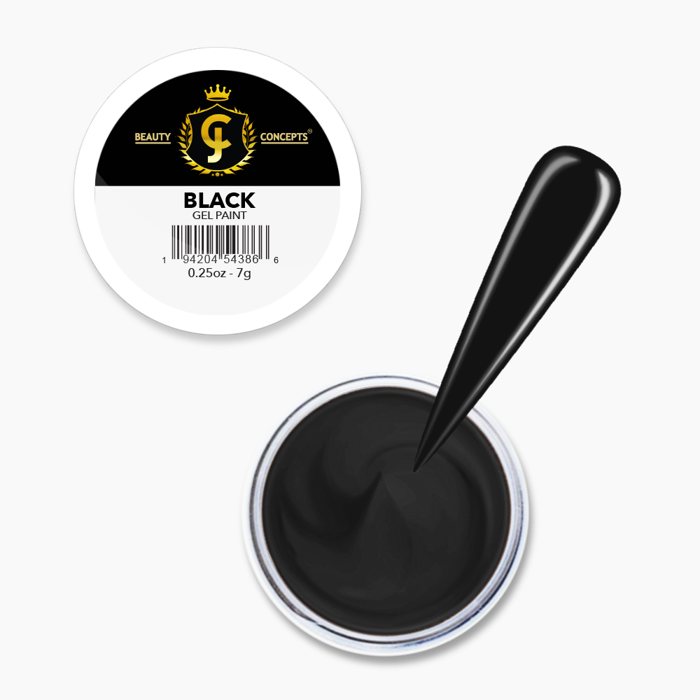 Black - Gel Paint