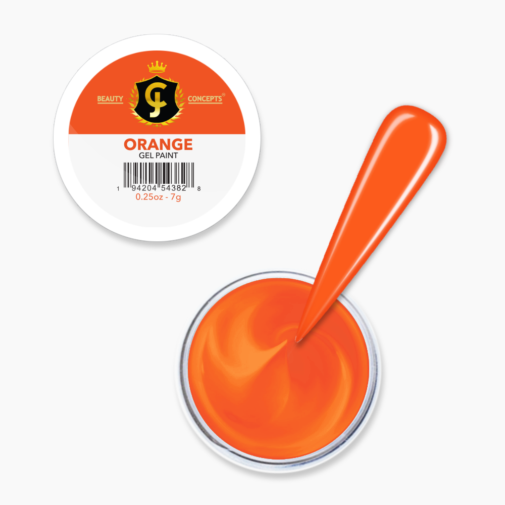 Orange - Gel Paint