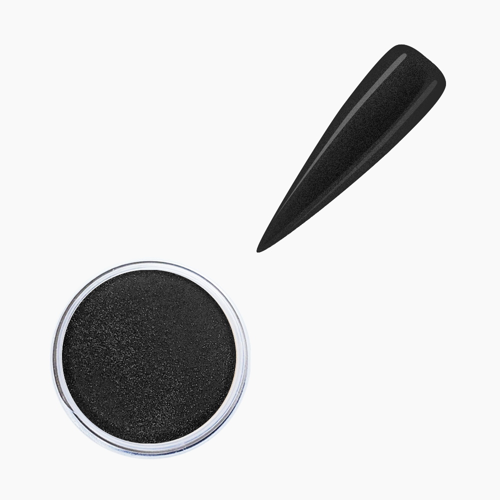 Pure Black #56 - Acrylic & Dip Powder