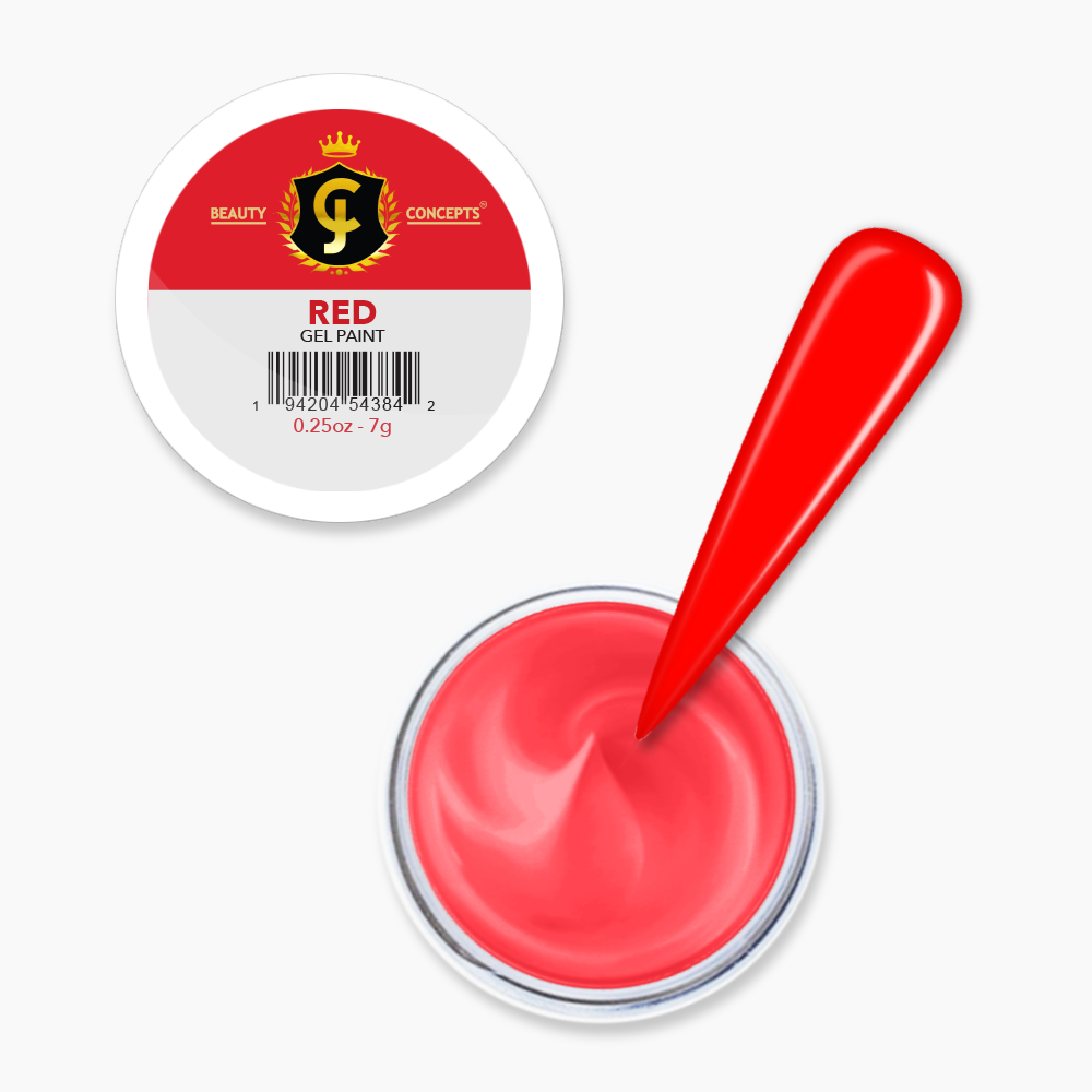 Red - Gel Paint