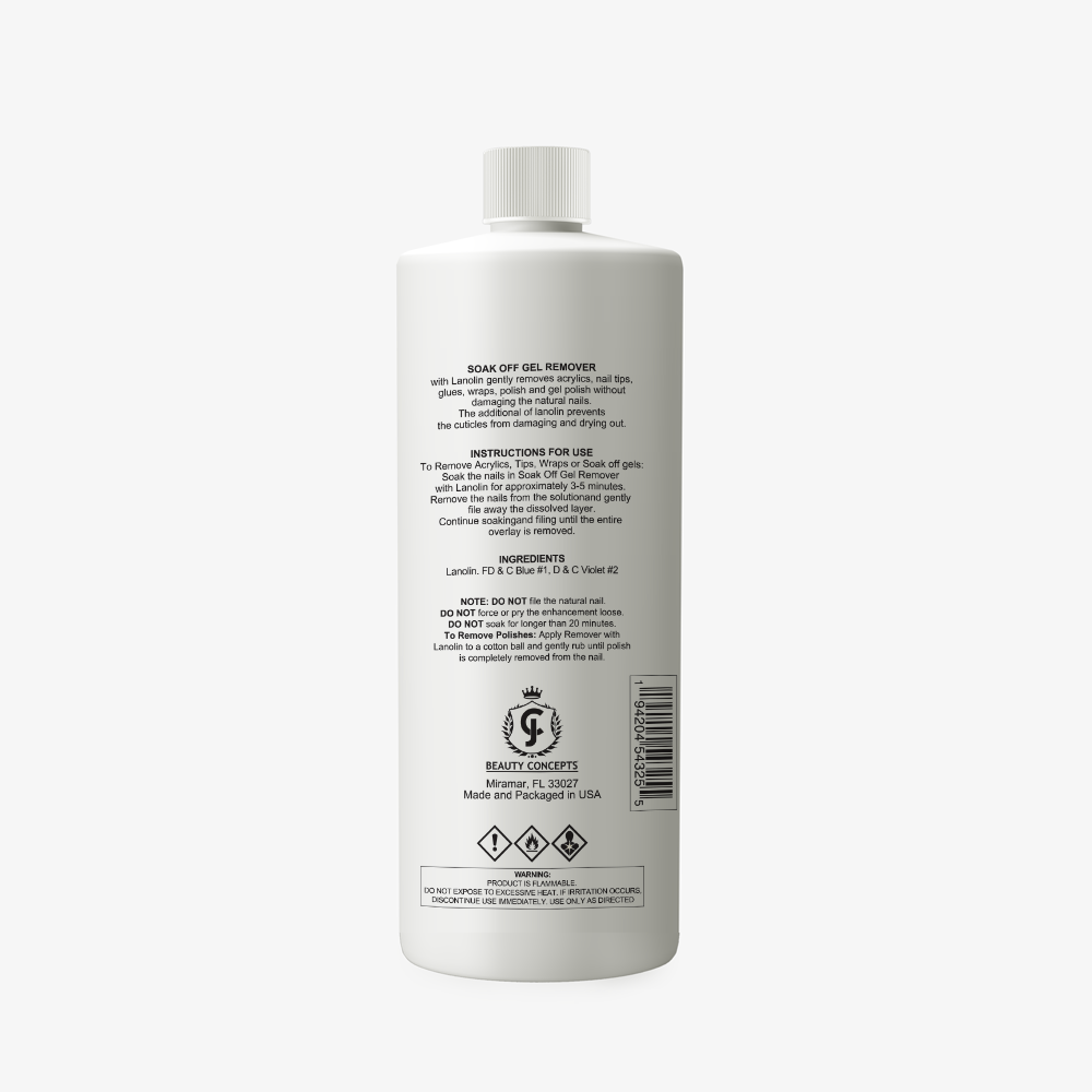 Soak Off Gel Remover